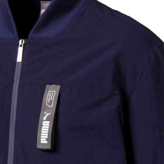 CHAMARRA CASUAL PUMA NU-TILITY WOVEN JACKET  8206 ~ CABALLERO Azul SPORTLIFESTYLE