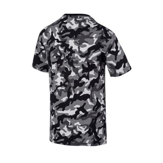 PLAYERA CASUAL PUMA REBEL CAMO TEE 5101 ~ CABALLERO Negro SPORTLIFESTYLE