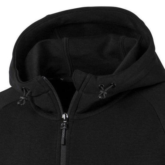 SUDADERA CASUAL PUMA EVOSTRIPE FZ HOODY 9701 ~ CABALLERO Negro SPORTLIFESTYLE