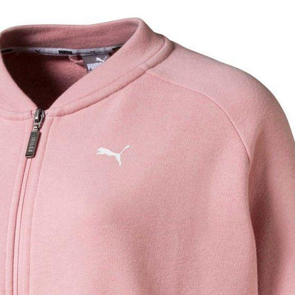 SUDADERA CASUAL PUMA ATHLETICS BOMBER 3214 ~ DAMA Rosa SPORTLIFESTYLE