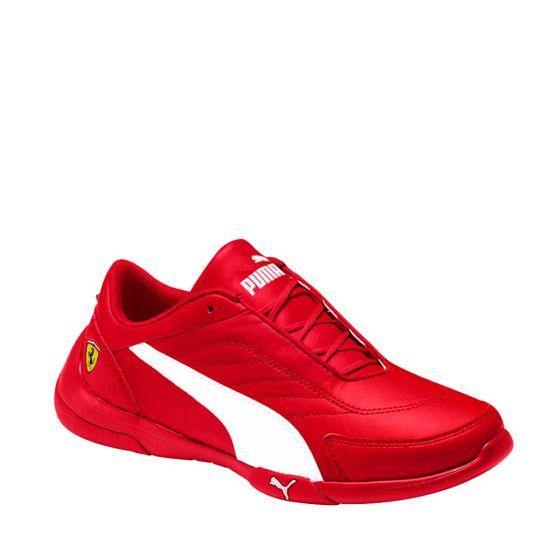 TENIS CASUALES PUMA SF KART CAT III JR 2504 ~ CABALLERO Rojo FERRARI