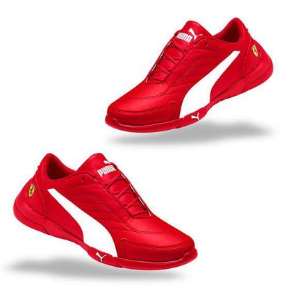 TENIS CASUALES PUMA SF KART CAT III JR 2504 ~ CABALLERO Rojo FERRARI