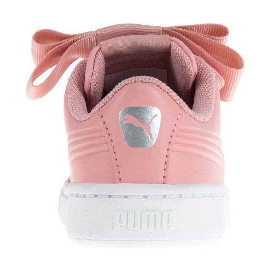 TENIS CASUALES PUMA VIKKY V2 RIBBON SL AC INF 1903 ~ NIÑA Rosa SPORTLIFESTYLE