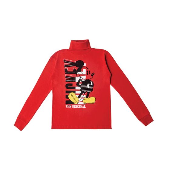 PLAYERA CASUAL MICKEY 7890 ~ NIÑO Rojo 