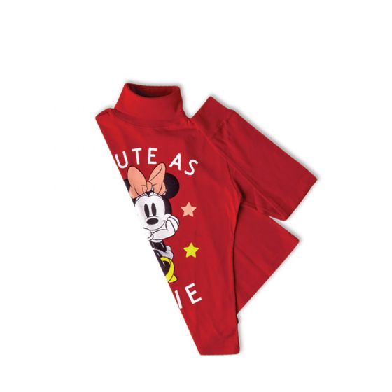 PLAYERA CASUAL MINNIE 7579 ~ NIÑA Rojo 