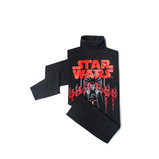 PLAYERA CASUAL STAR WARS IX 7833 ~ NIÑO Negro 