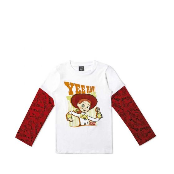 PLAYERA CASUAL TOY STORY 4 7592 ~ NIÑA Blanco 