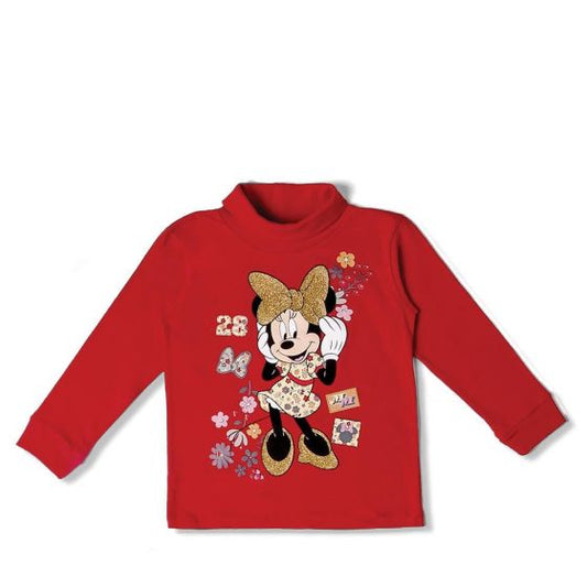 PLAYERA CASUAL MINNIE 7953 ~ BEBA Rojo 