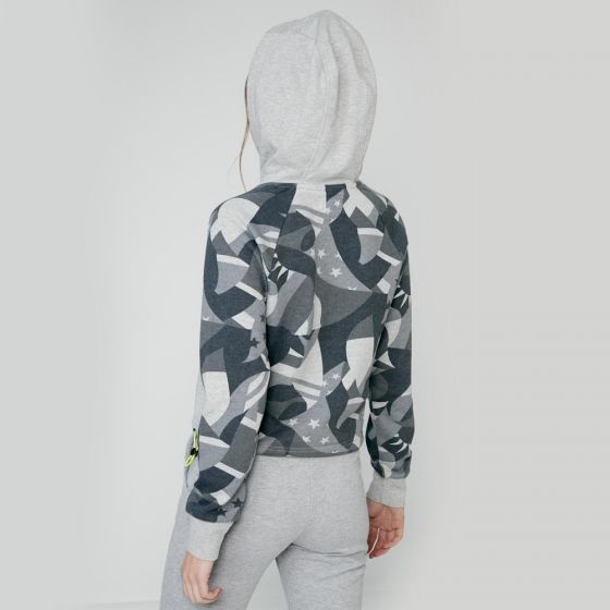 SUDADERA CASUAL LOVE TO LOUNGE ADS1 ~ DAMA Gris 