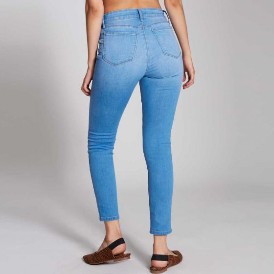 JEANS CASUAL ATMOSPHERE DNM 8573 ~ DAMA Azul 