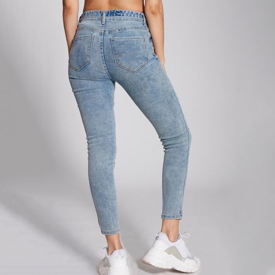 JEANS CASUAL ATMOSPHERE DNM LEO1 ~ DAMA Azul 