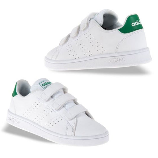 TENIS CASUALES ADIDAS ADVANTAGE C 223 ~ NIÑO Blanco CORE FOOTWEAR