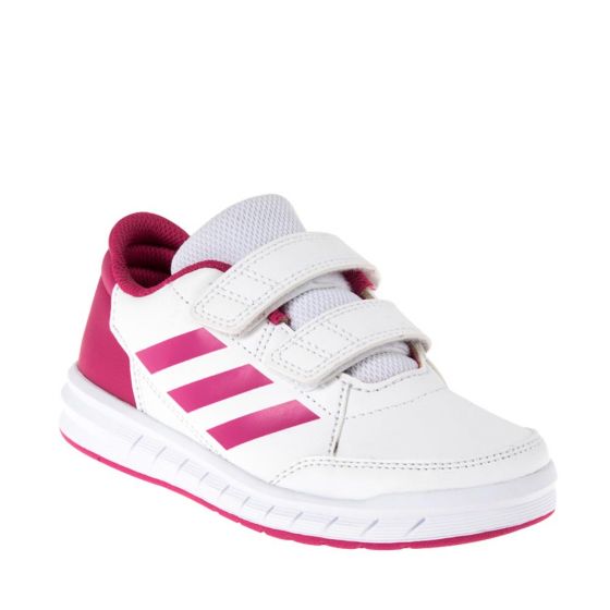 TENIS DEPORTIVOS PARA CAMINAR ADIDAS  6828 ~ NIÑA Blanco CORE FOOTWEAR