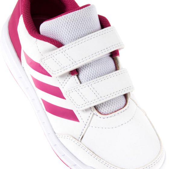 TENIS DEPORTIVOS PARA CAMINAR ADIDAS  6828 ~ NIÑA Blanco CORE FOOTWEAR