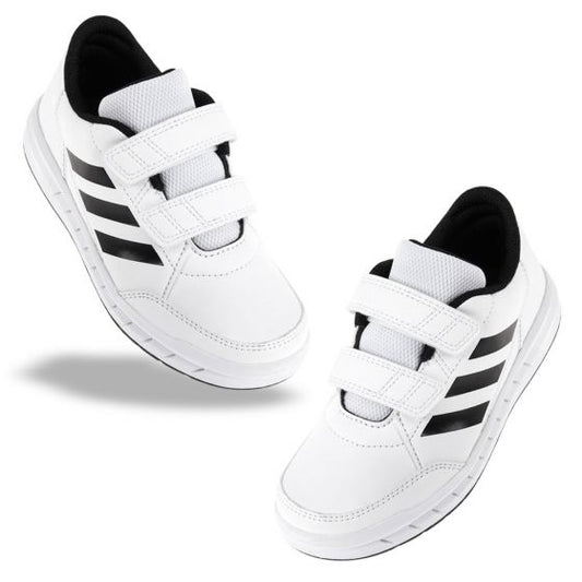 TENIS DEPORTIVOS PARA CAMINAR ADIDAS  6830 ~ NIÑO Blanco CORE FOOTWEAR