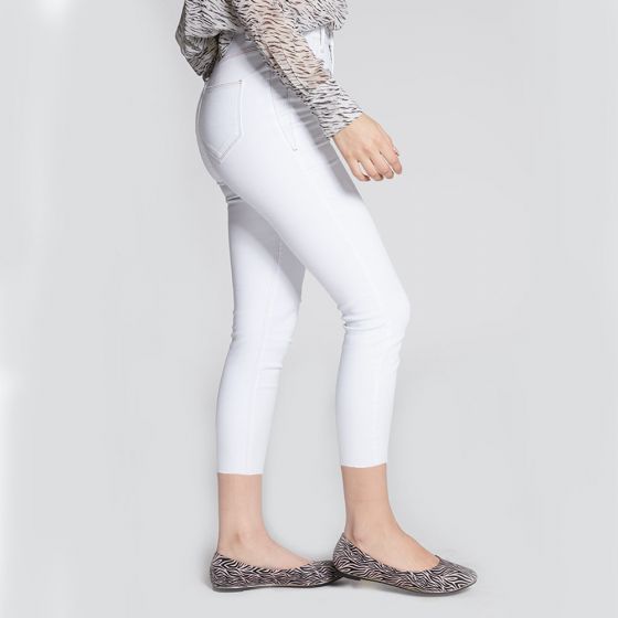 JEANS CASUAL ATMOSPHERE DNM RIWH ~ DAMA Blanco 