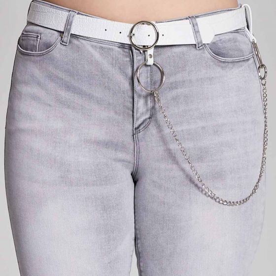 JEANS CASUAL ATMOSPHERE DNM TOPG ~ DAMA Gris 