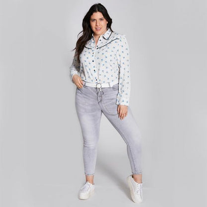 JEANS CASUAL ATMOSPHERE DNM TOPG ~ DAMA Gris 