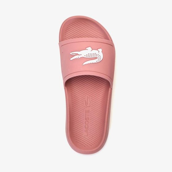 SANDALIAS CASUAL LACOSTE CROCO SLIDE 319 1 CFA  3F50 ~ DAMA Rosa SWIMMING