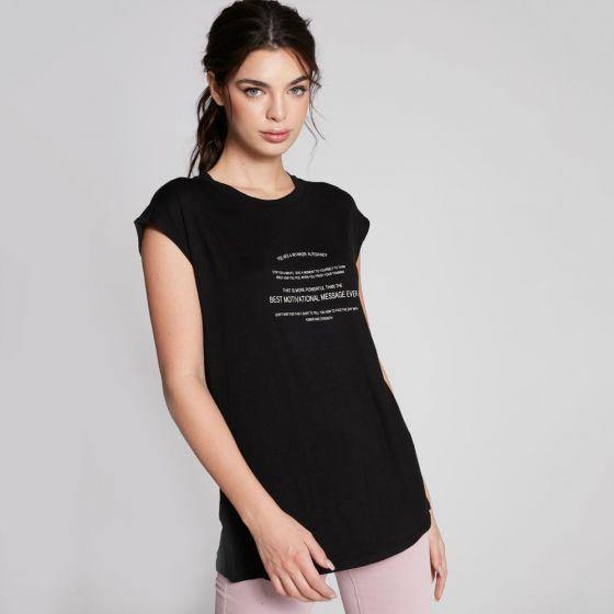 Playera Deportiva Negra para Mujer Prokennex KENBOO 4582