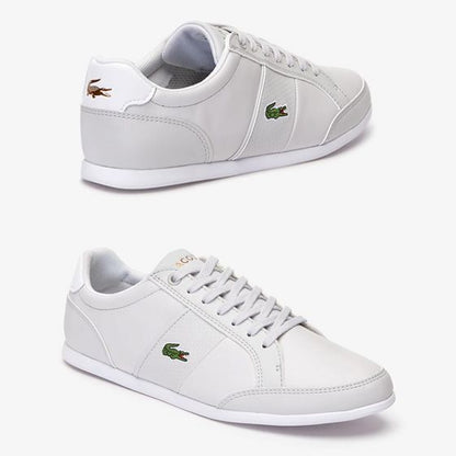 TENIS CASUALES LACOSTE  02Q5 ~ DAMA Gris LIFESTYLE