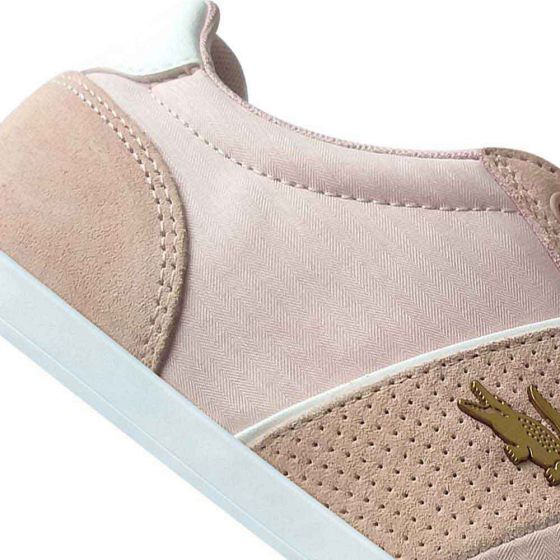 TENIS CASUALES LACOSTE  617 ~ DAMA Rosa LIFESTYLE