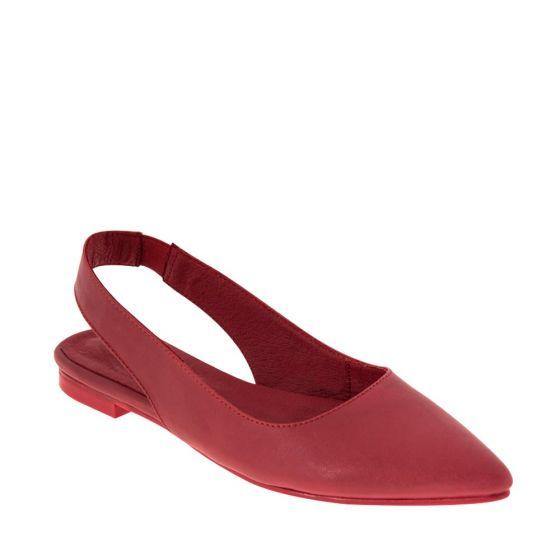 BALERINA CASUAL PINK BY PRICE SHOES 0126 ~ DAMA Rojo 