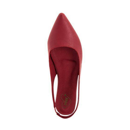 BALERINA CASUAL PINK BY PRICE SHOES 0126 ~ DAMA Rojo 