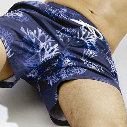 Shorts Casuales Azul Hombre Kebo Raw  1910