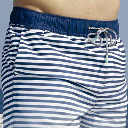 Shorts Casuales Azul Hombre Kebo Raw  9934