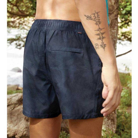 Shorts Casuales Azul Hombre Kebo Raw  9934