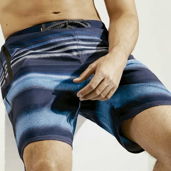 Shorts Casuales Azul Hombre Kebo Raw  MB71