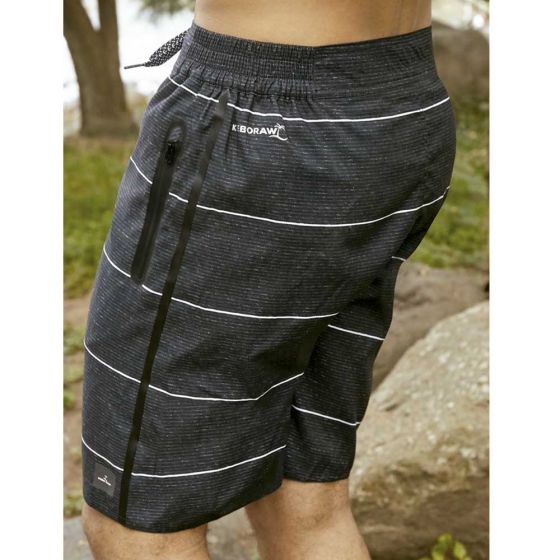 Shorts Casuales Gris Hombre Kebo Raw  MB71