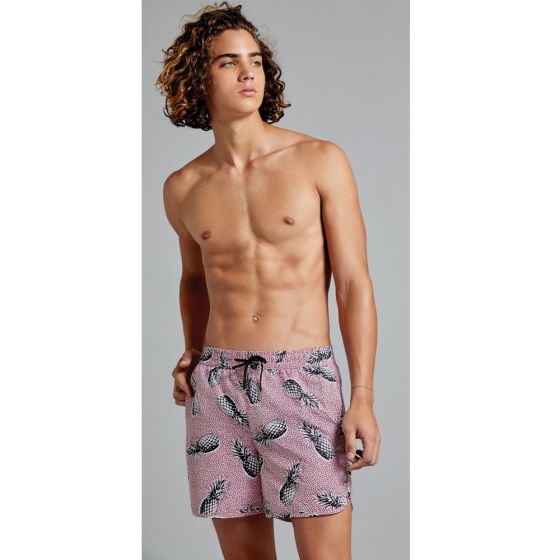 SHORT DE PLAYA KEBO RAW SW20 ~ CABALLERO Rosa 