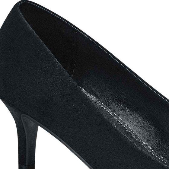 ZAPATILLA DE VESTIR YAELI FASHION IA01 ~ DAMA Negro 