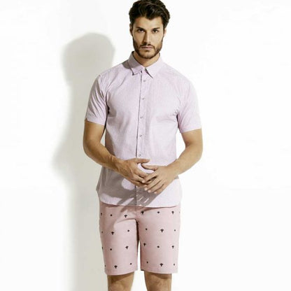 SHORT CASUAL HPC POLO 4002 ~ CABALLERO Rosa 