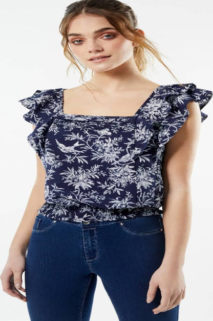 BLUSA ESTAMPADA