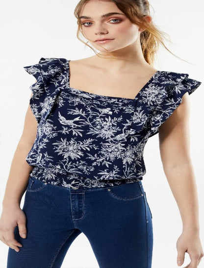 BLUSA ESTAMPADA