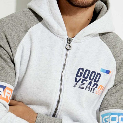 Gray Sweatshirt for Men Goodyear 0006