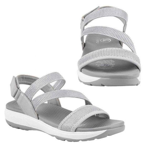 Sandalias Gris para Mujer Prokennex  2555 - Conceptos