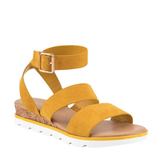 SANDALIA CASUAL VI LINE NO04 ~ DAMA Amarillo  