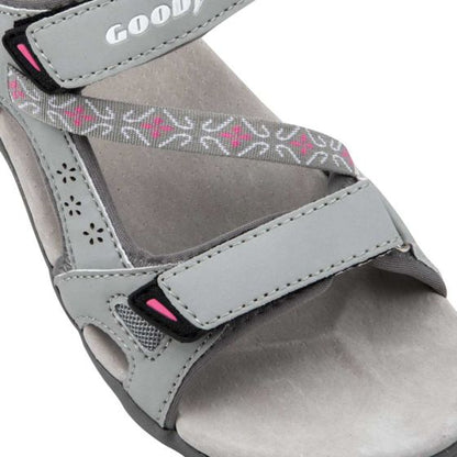 SANDALIA DE PLAYA GOODYEAR 3764 ~ DAMA Gris  