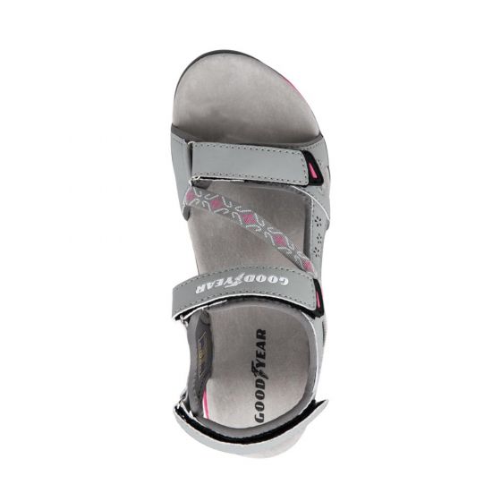 SANDALIA DE PLAYA GOODYEAR 3764 ~ DAMA Gris  