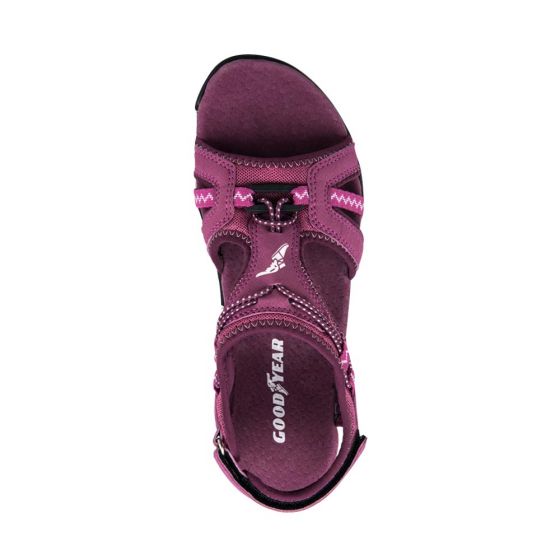 Sandalias Morado Unisex Goodyear Y005