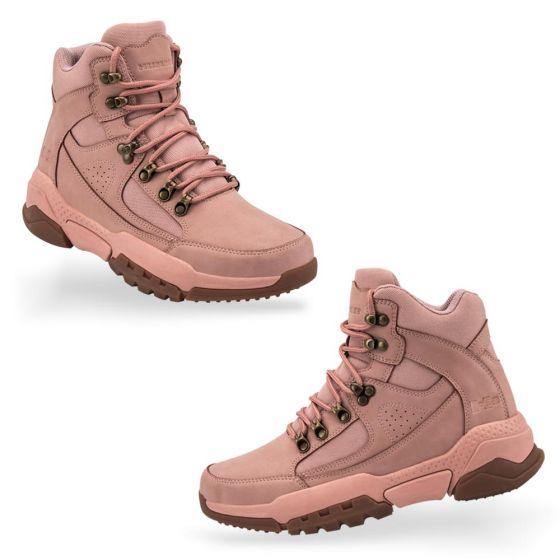 Botas Hiker de Montaña  Rosas para Mujer Hummer 2675 - Conceptos