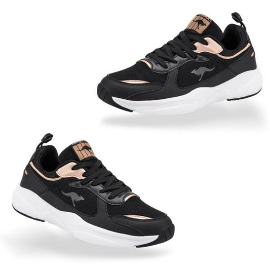 CHOCLO CASUAL KANGAROOS 4005 ~ DAMA Negro  