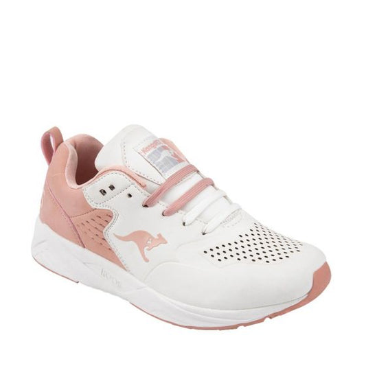 Tenis Choclos Blancos Mujer Kangaroos  67WB