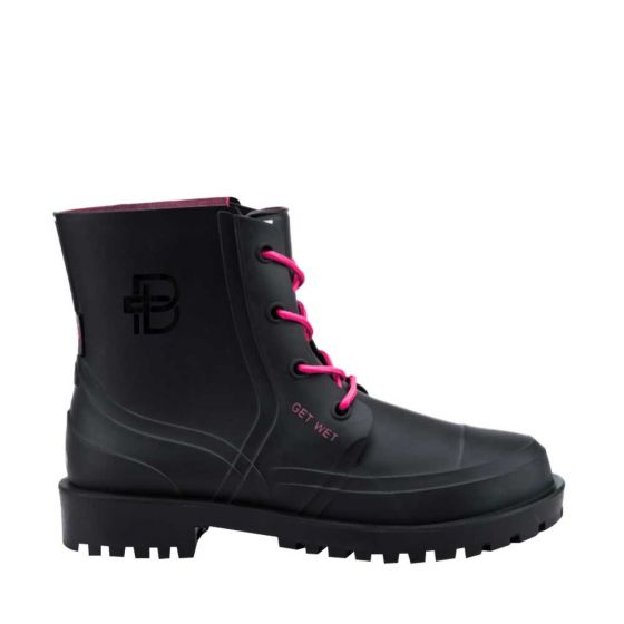 BOTA DE LLUVIA BELINDA PEREGRÍN T001  Negra Mujer Belinda Peregrin T001