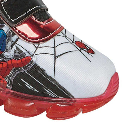 TENIS CASUAL SPIDERMAN 4526 ~ NIÑO Blanco 