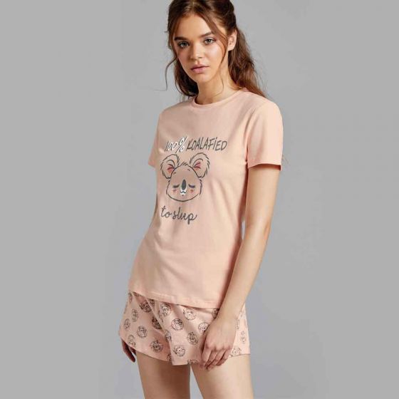 PIJAMA LOVE TO LOUNGE P893 ~ DAMA Rosa 